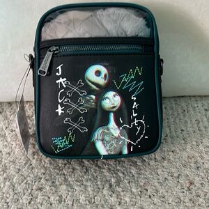 Disney Loungefly Crossbody Bag - Jack Skellington and Sally